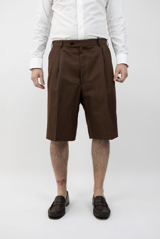 BERMUDA IN LANA E LINO 64182/2 8007 GABRIELE PASINI