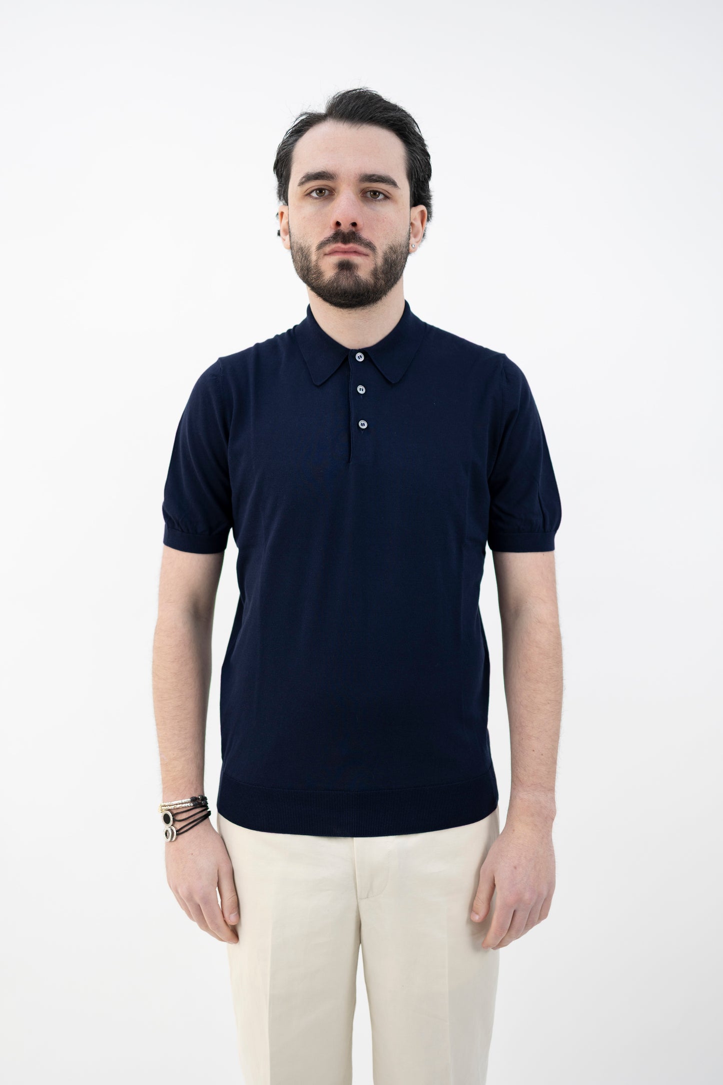 POLO FRESH COTTON BLU NAVY 43156/20731 598 GRAN SASSO