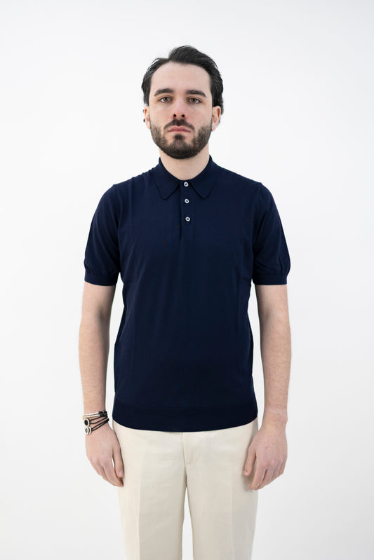 POLO FRESH COTTON BLU NAVY 43156/20731 598 GRAN SASSO