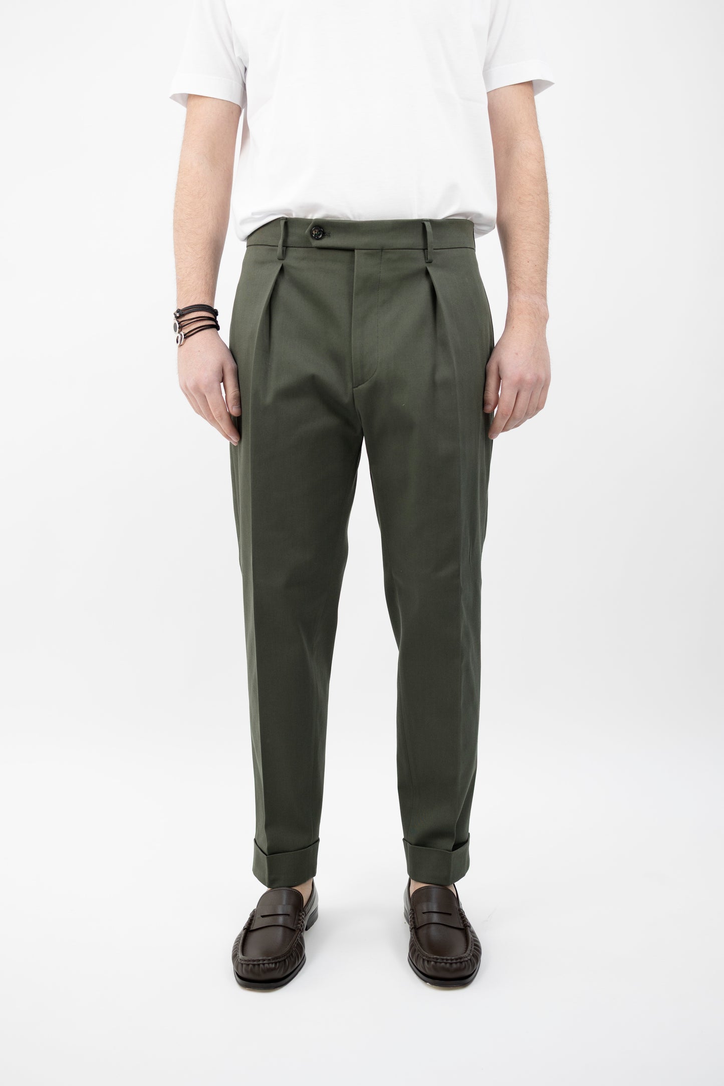 PANTALONE CHIAIA ARMY COTONE TS1660X BERWICH