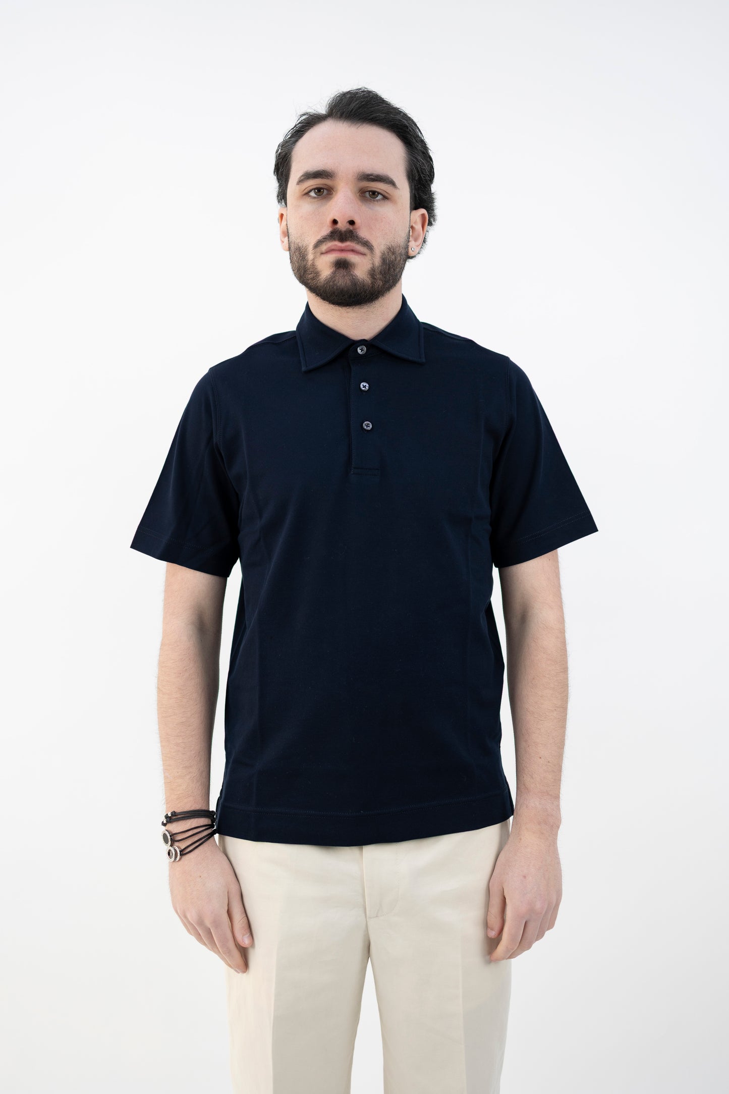 POLO PIQUET BLU NAVY CN5207 447 CIRCOLO 1901