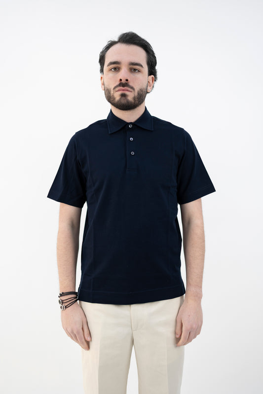 POLO PIQUET BLU NAVY CN5207 447 CIRCOLO 1901