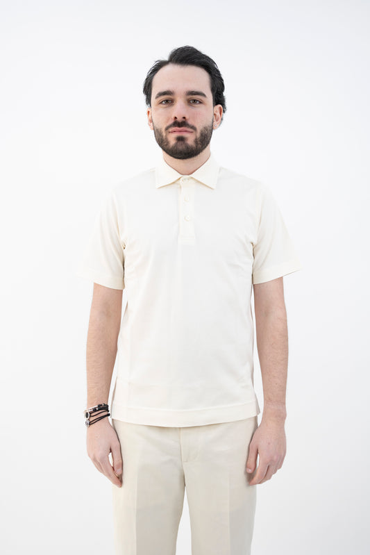 POLO PIQUET LIGHT SUGAR CN5207 1033 CIRCOLO 1901