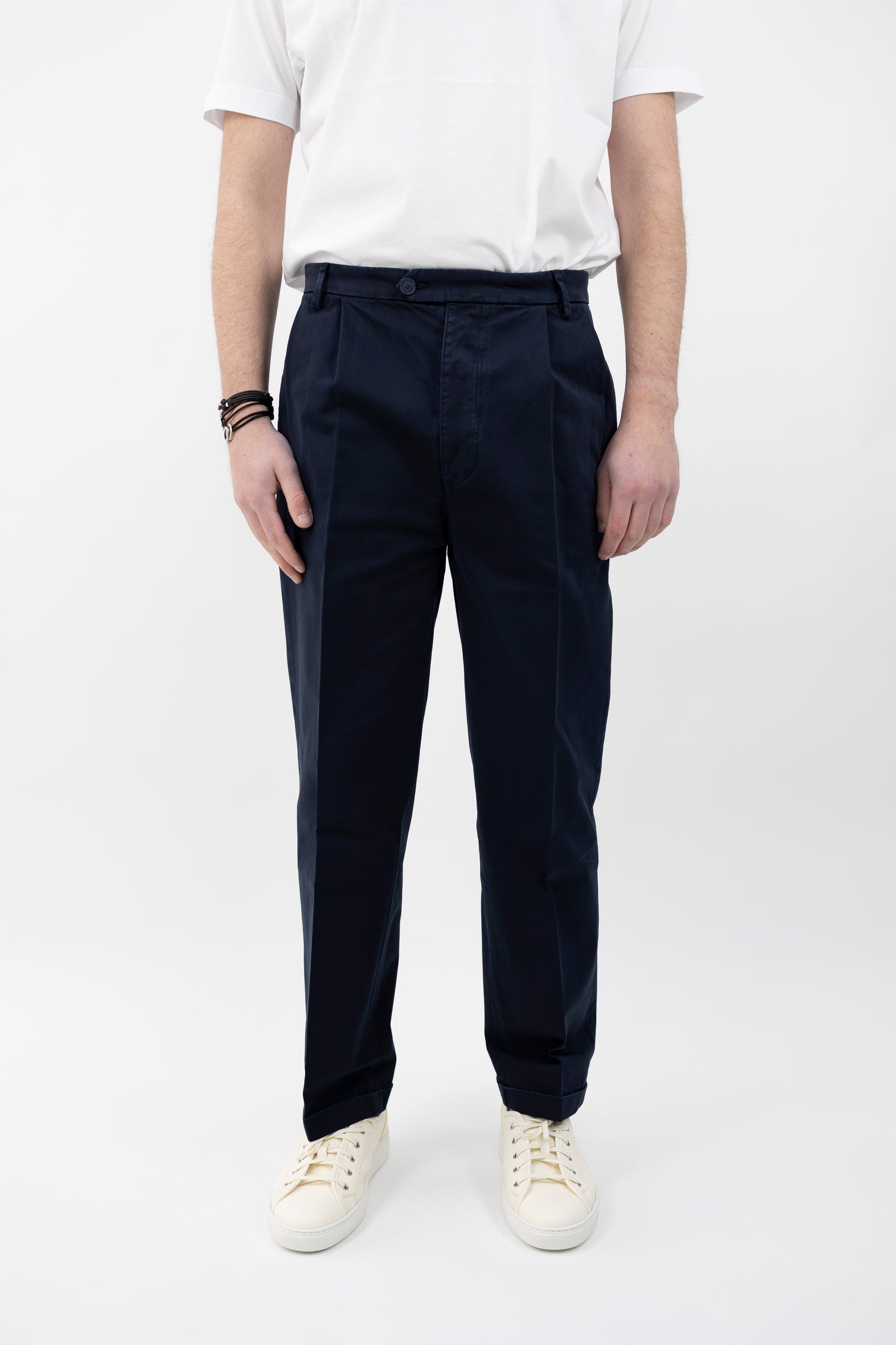 PANTALONE OITA/1640 BLU  BONHEUR