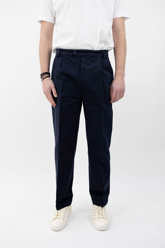 PANTALONE OITA/1640 BLU  BONHEUR