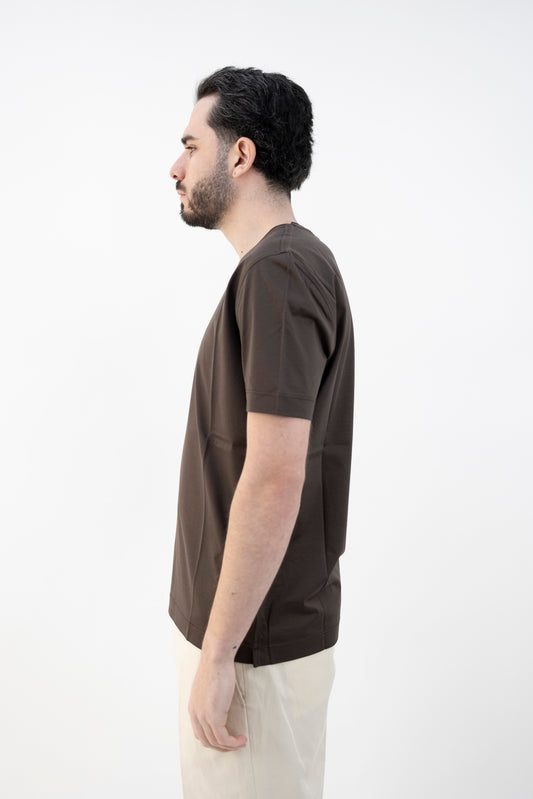 T-SHIRT MAKO COTTON MORO DC1-54501 290 Della Ciana