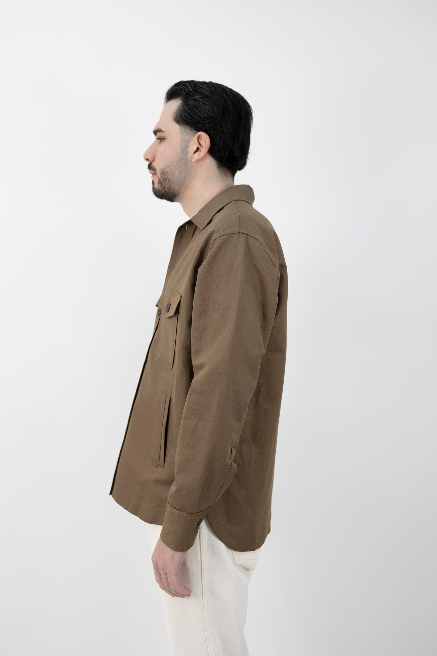 GIACCA CAMICIA TABACCO SRZXN9M UR1 Tintoria Mattei 954