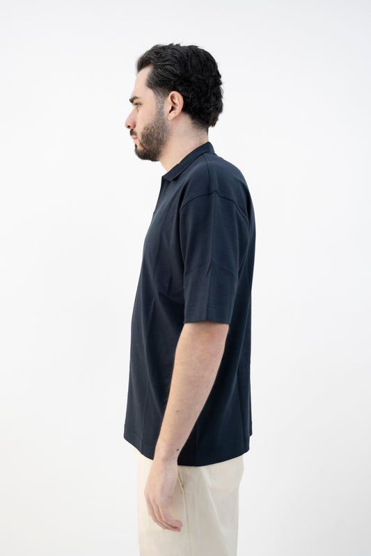 POLO SKIPPER BLU NAVY DC1-55203 590 Della Ciana