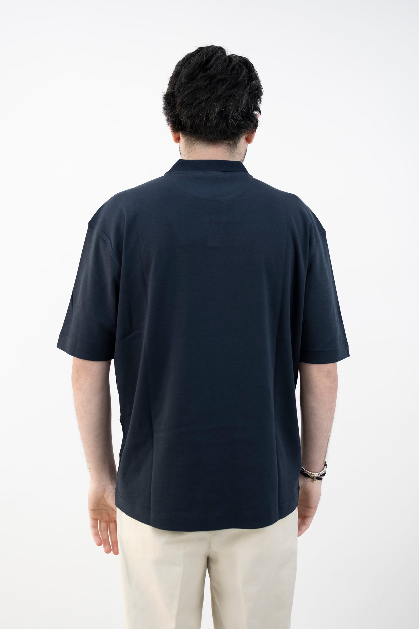 POLO SKIPPER BLU NAVY DC1-55203 590 Della Ciana