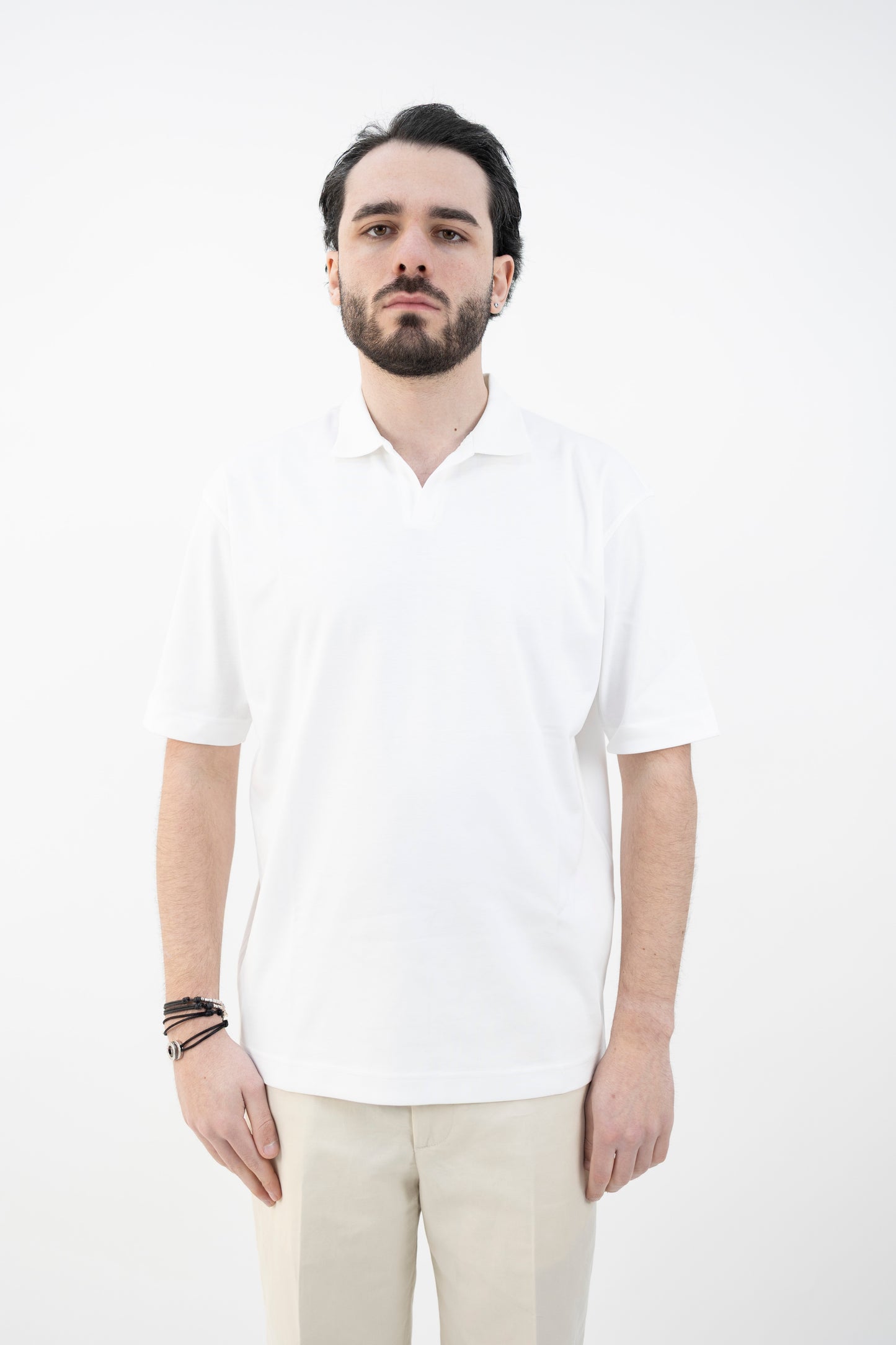 POLO SKIPPER BIANCA DC1-55203 100 Della Ciana