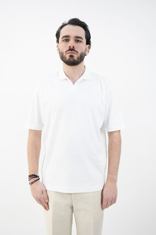 POLO SKIPPER BIANCA DC1-55203 100 Della Ciana