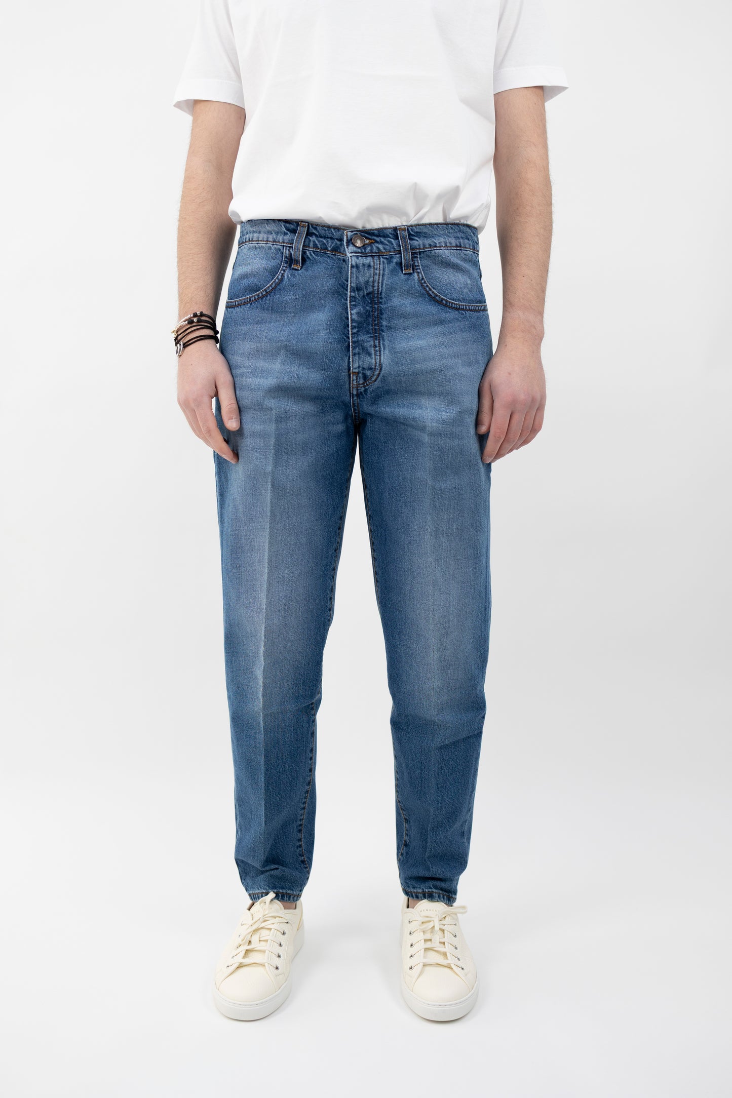 JEANS NIKKO/L.155 BLU MEDIO  BONHEUR