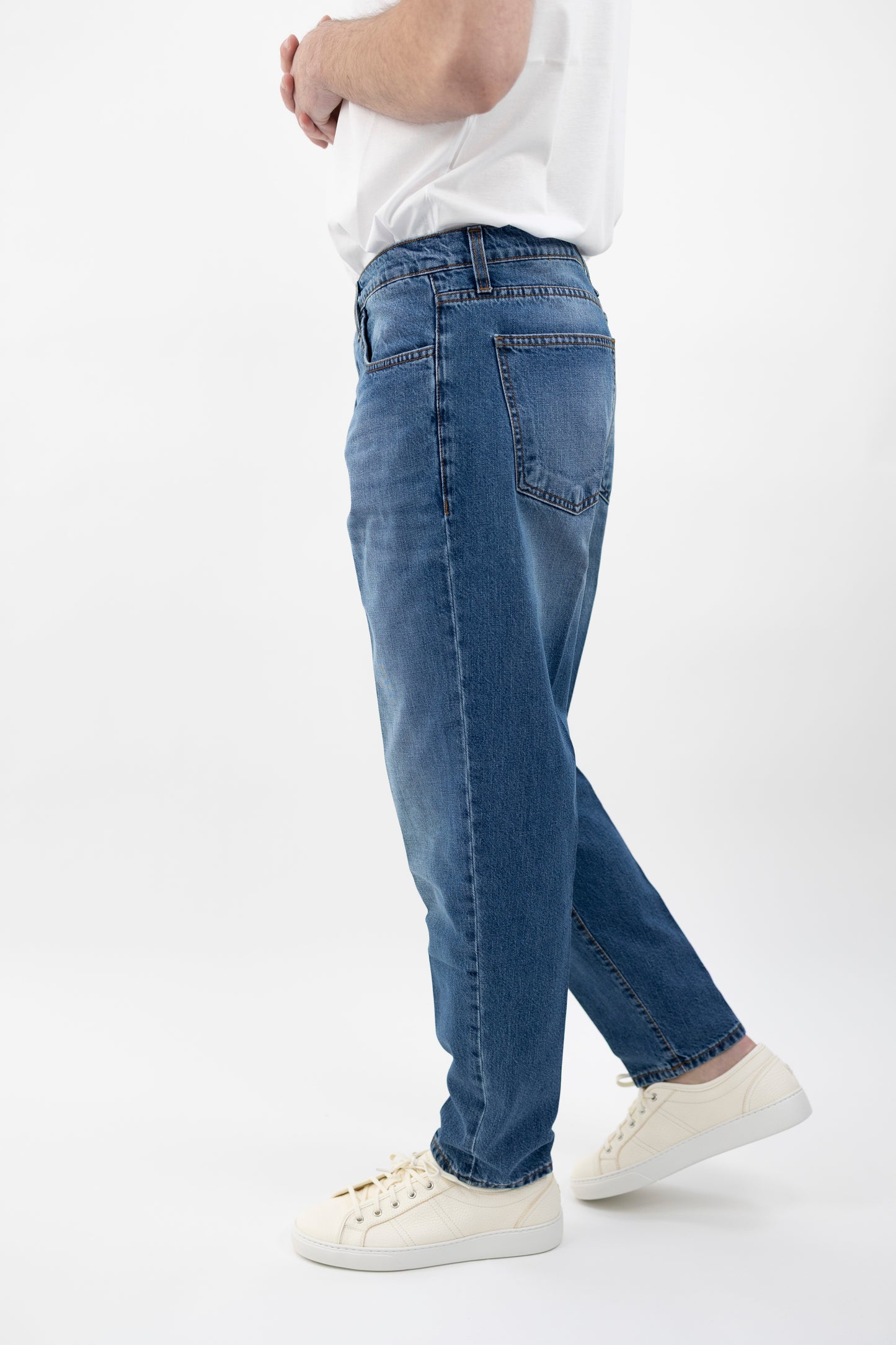 JEANS NIKKO/L.155 BLU MEDIO  BONHEUR