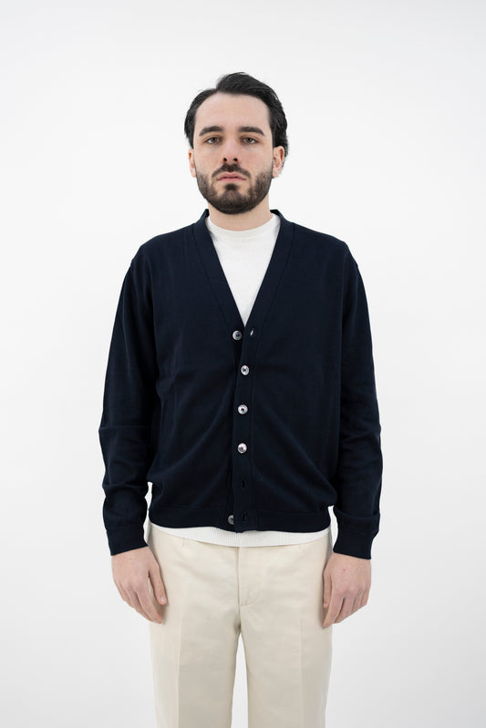 CARDIGAN BLU NOTTE DF3300 23 DANIELE FIESOLI