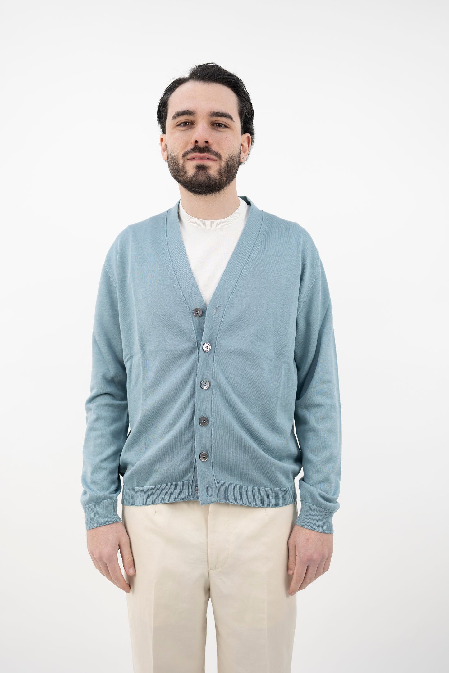 CARDIGAN POLVERE DF3300 18 DANIELE FIESOLI