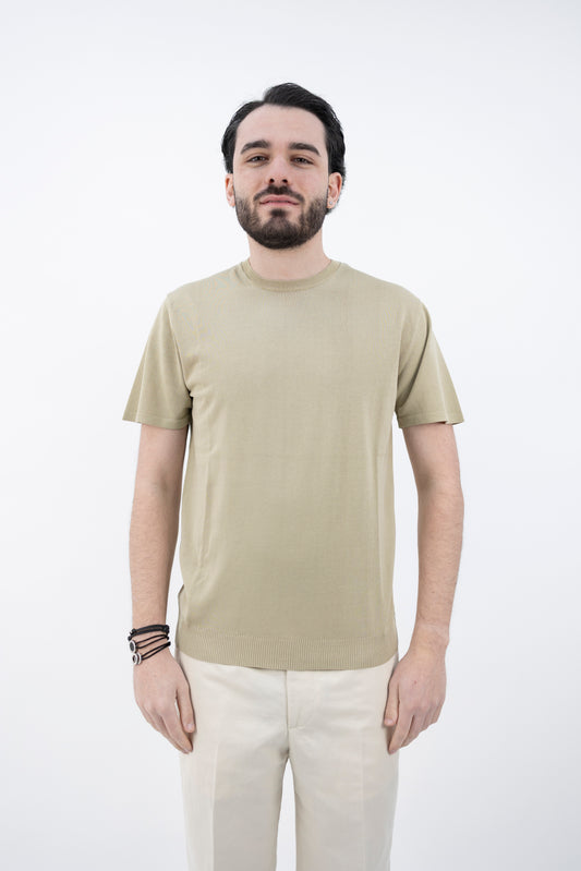 T-SHIRT DRY COTTON BEIGE DF0307 36 DANIELE FIESOLI