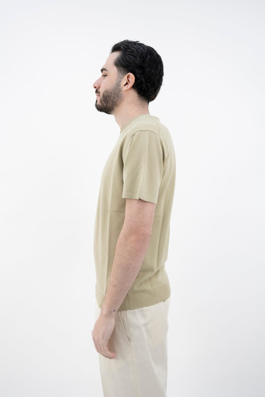 T-SHIRT DRY COTTON BEIGE DF0307 36 DANIELE FIESOLI