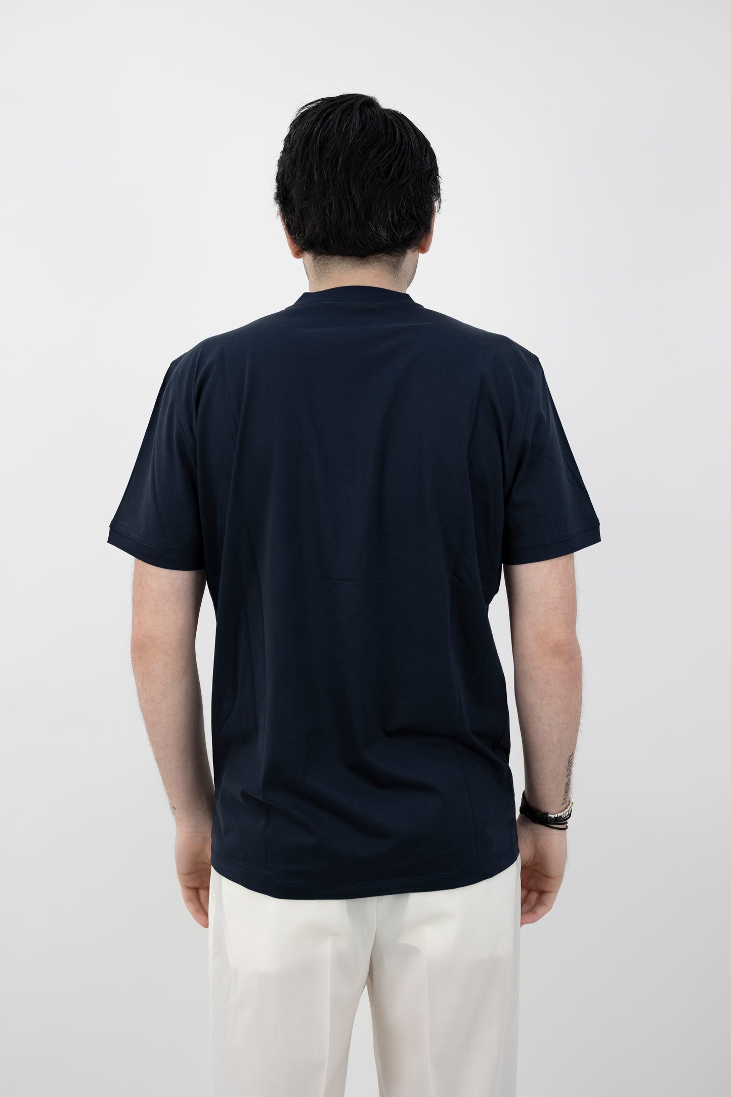 T-SHIRT JERSEY BLU 261PT1001 Pietra Salata