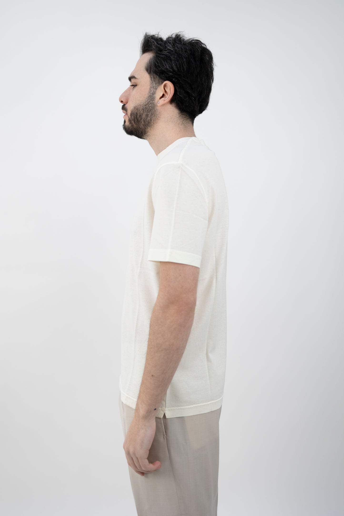 T-SHIRT  TSMC/JCREPE AVORIO U031 Filippo De Lurentiis