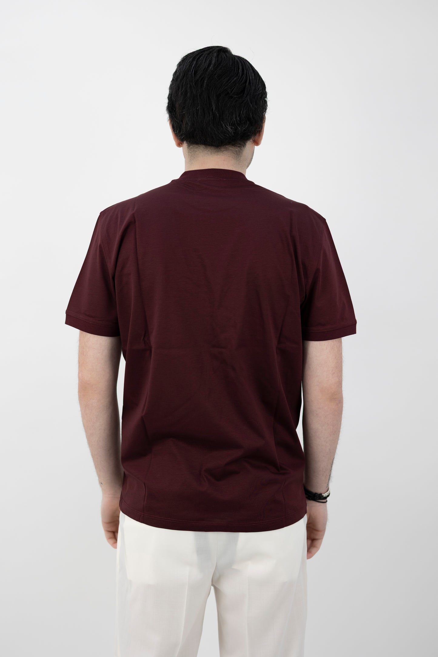 T-SHIRT JERSEY BORDEAUX 261PT1001 BORDEAUX Pietra Salata