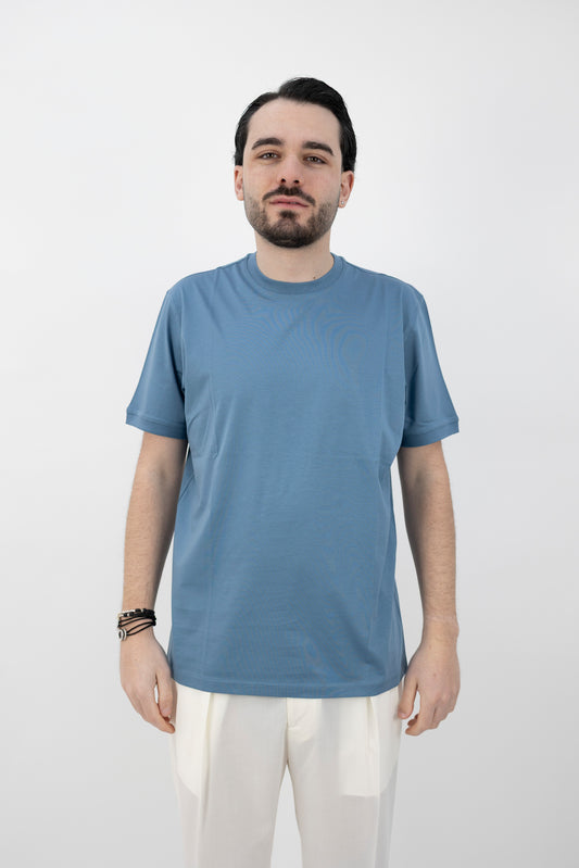 T-SHIRT JERSEY AVIO 261PT1001 BLU AVION Pietra Salata