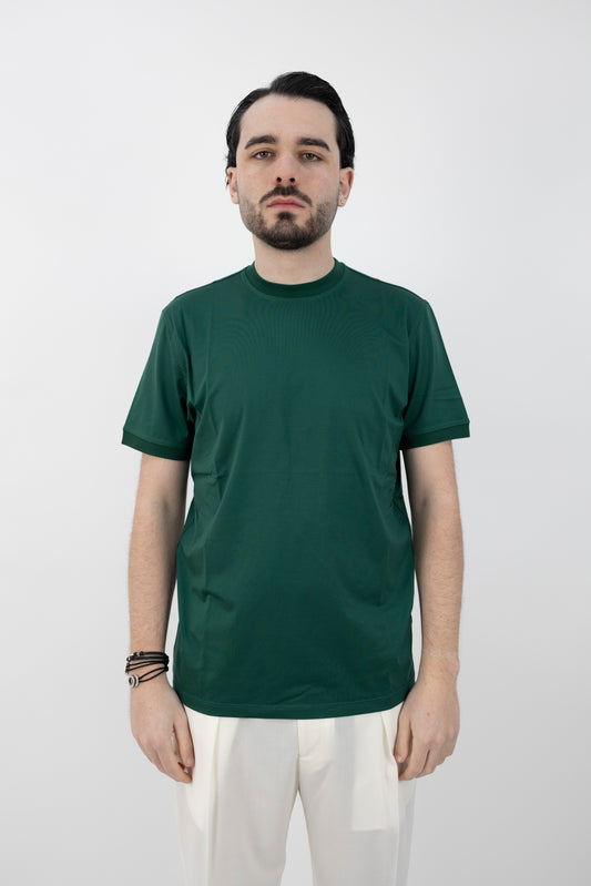 T-SHIRT JERSEY VERDE 261PT1001 Pietra Salata