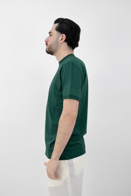 T-SHIRT JERSEY VERDE 261PT1001 Pietra Salata