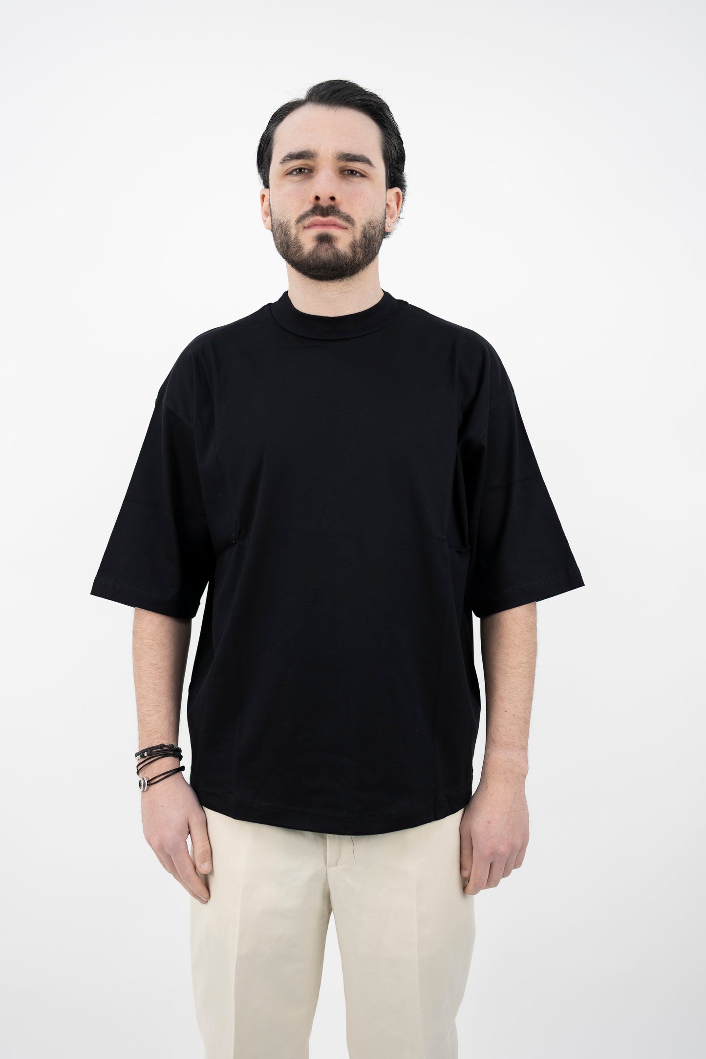 T-SHIRT OVER NERA DF0700 13 DANIELE FIESOLI