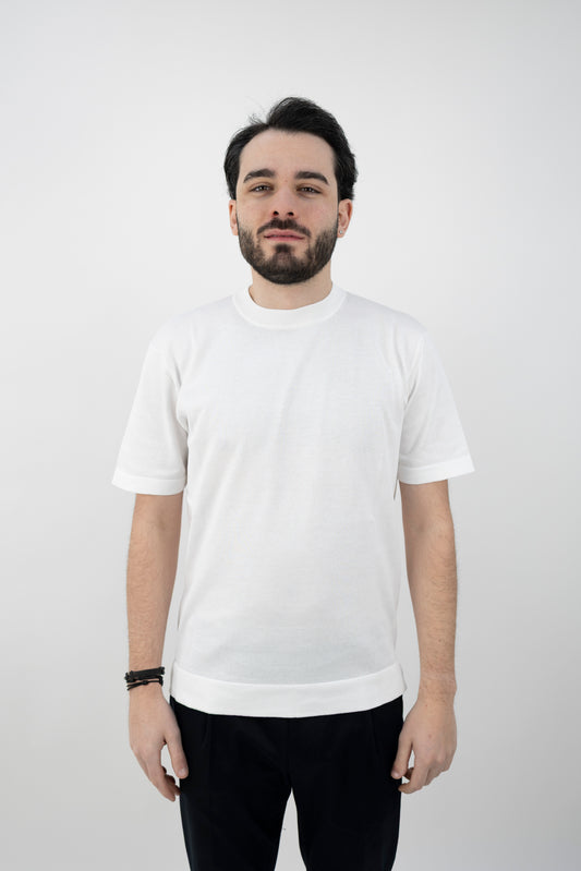 T-SHIRT TS0MCOV BIANCO OTTICO CR14R 001 Filippo De Lurentiis
