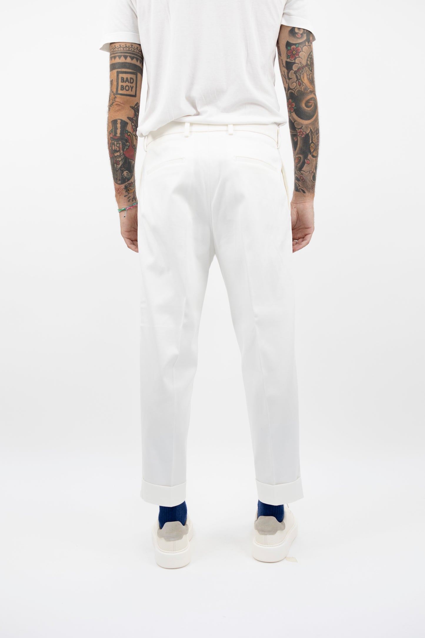 Pantalone CHIAIA bianco TS1660X WHITE BERWICH