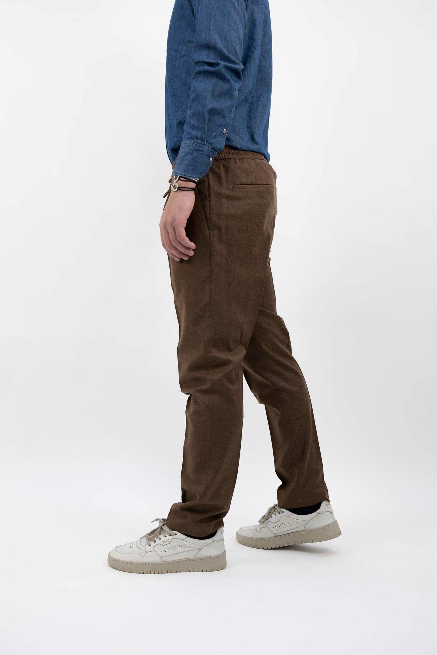 Pantalone tabacco WIMBLEDONSQD 42120 073 Quattro decimi BY Briglia