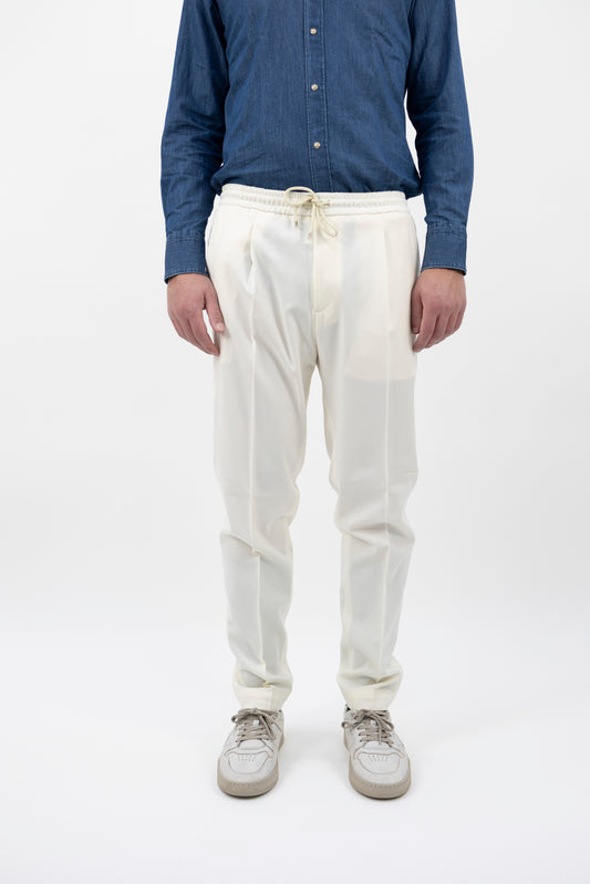 Pantalone panna WIMBLEDONSQD 42120 120 Quattro decimi BY Briglia