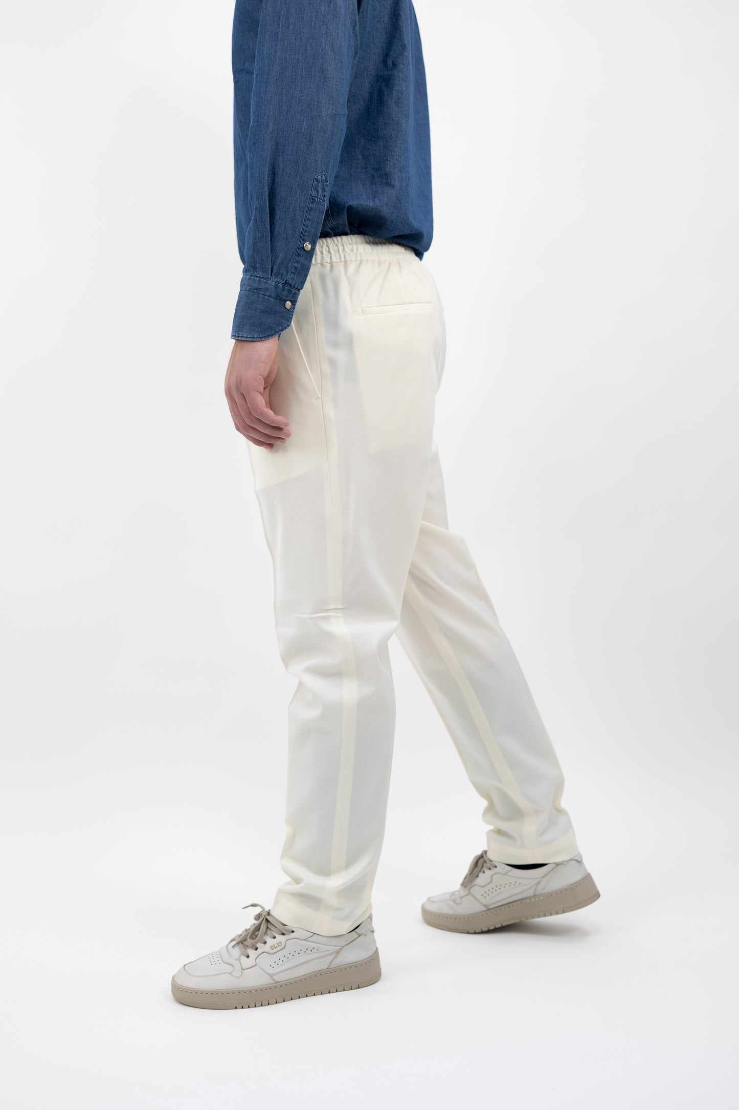 Pantalone panna WIMBLEDONSQD 42120 120 Quattro decimi BY Briglia