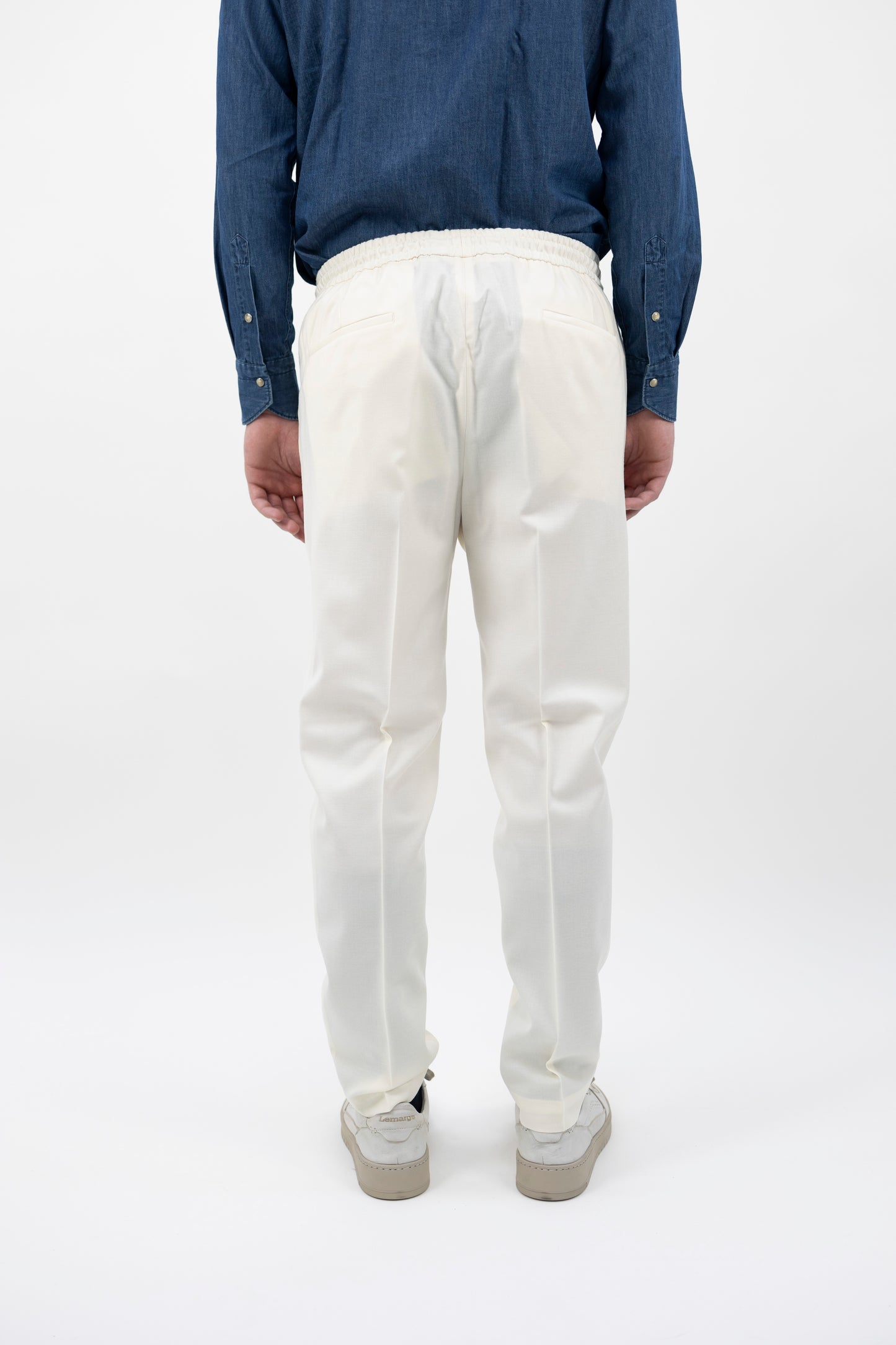 Pantalone panna WIMBLEDONSQD 42120 120 Quattro decimi BY Briglia