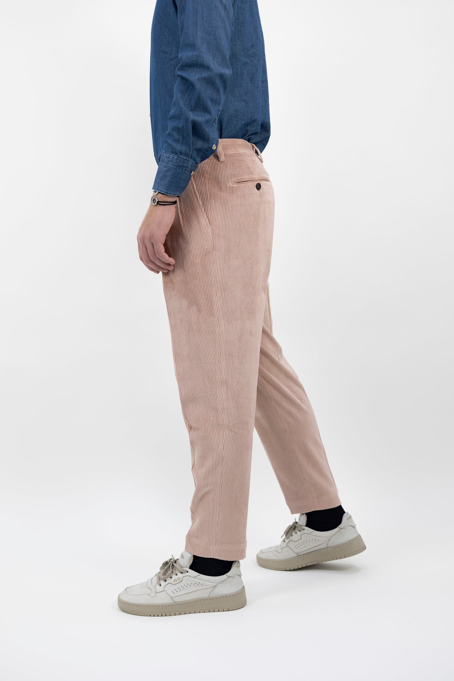 Pantalone cipria PORTOBELLOSQD 424158 069  Quattro decimi BY Briglia