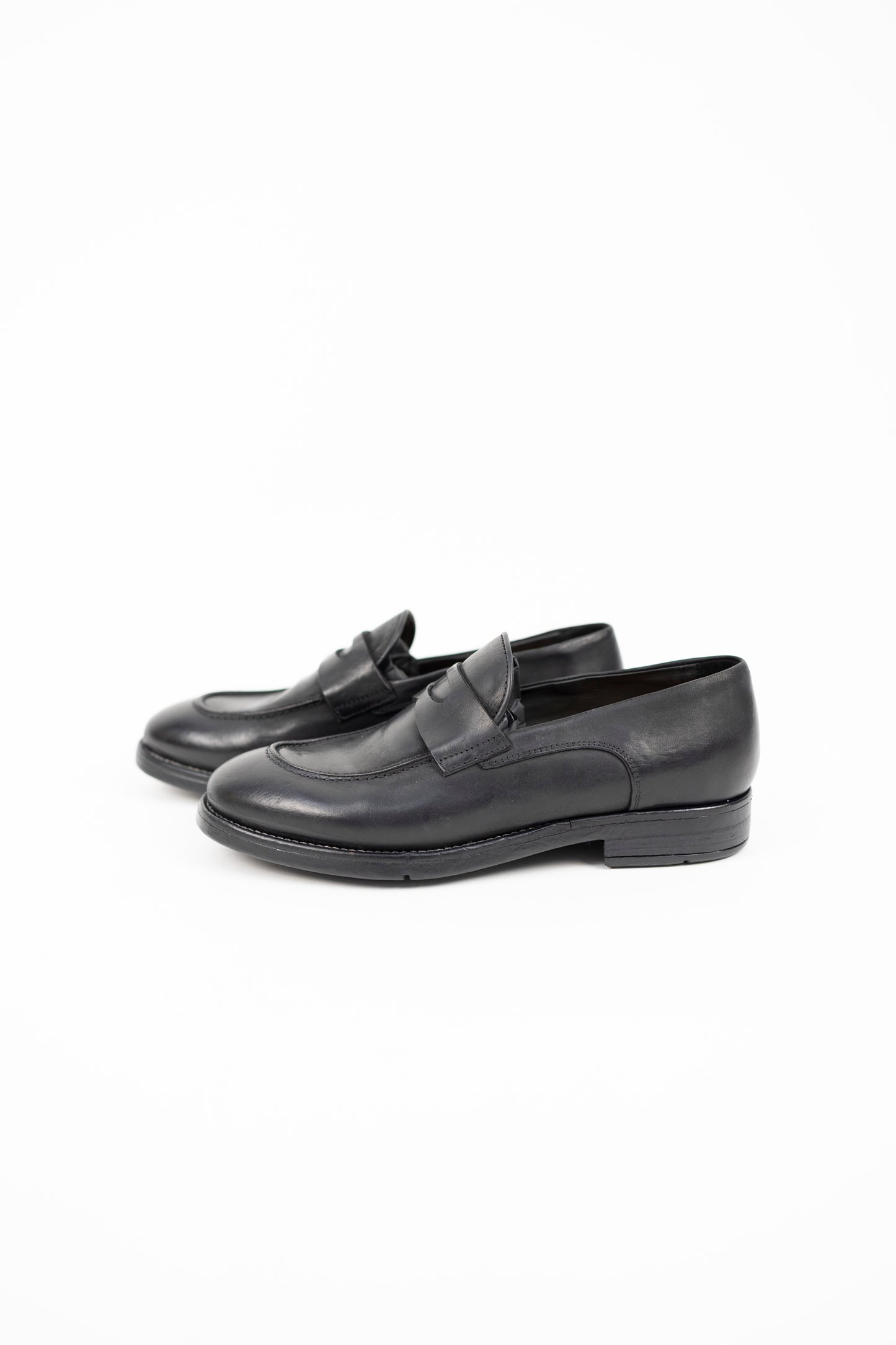 Mocassino cordovan nero GB12A/NERO LEMARGO