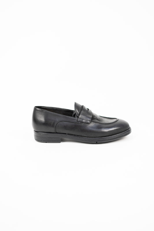 Mocassino cordovan nero GB12A/NERO LEMARGO