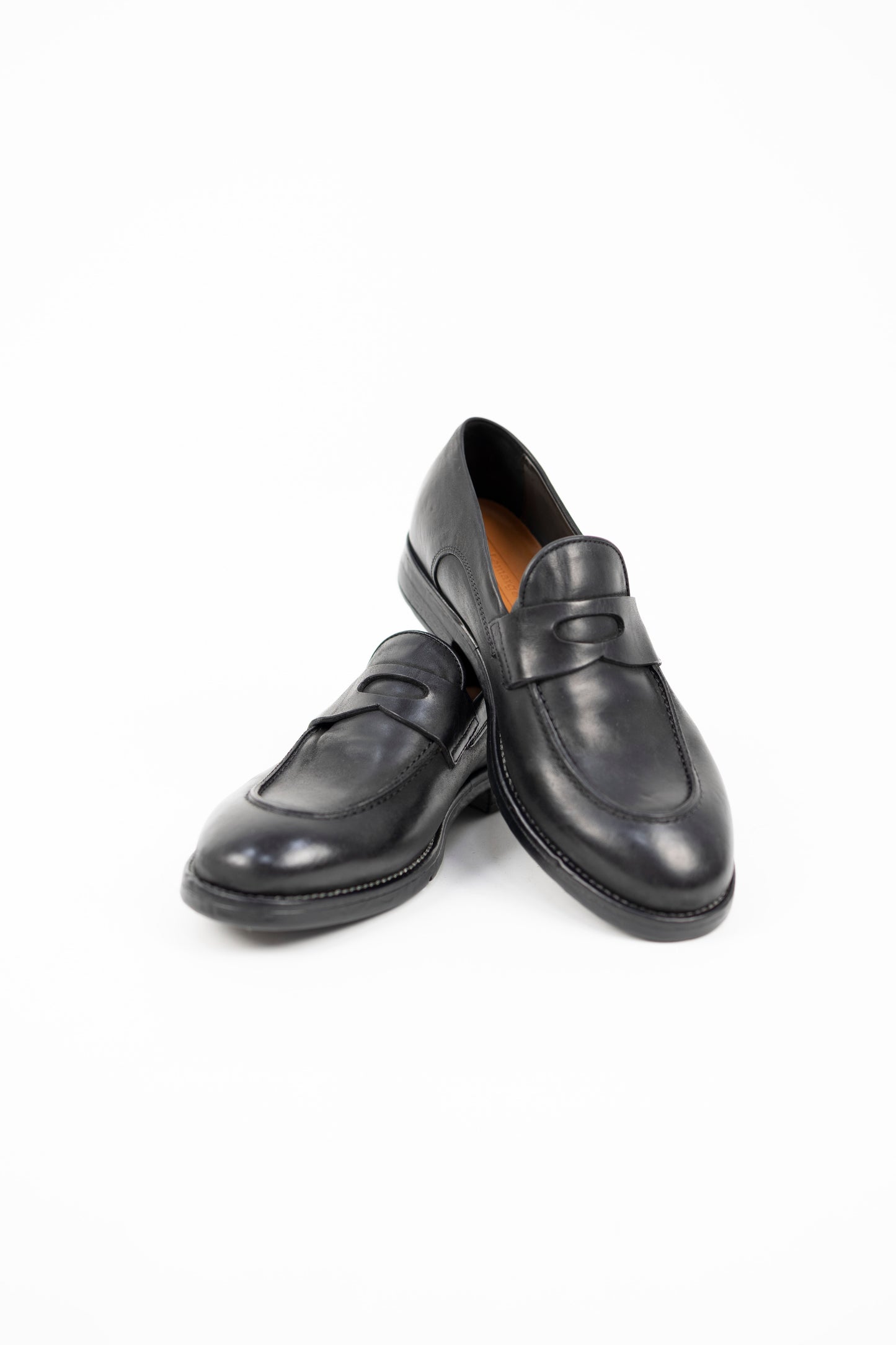 Mocassino cordovan nero GB12A/NERO LEMARGO