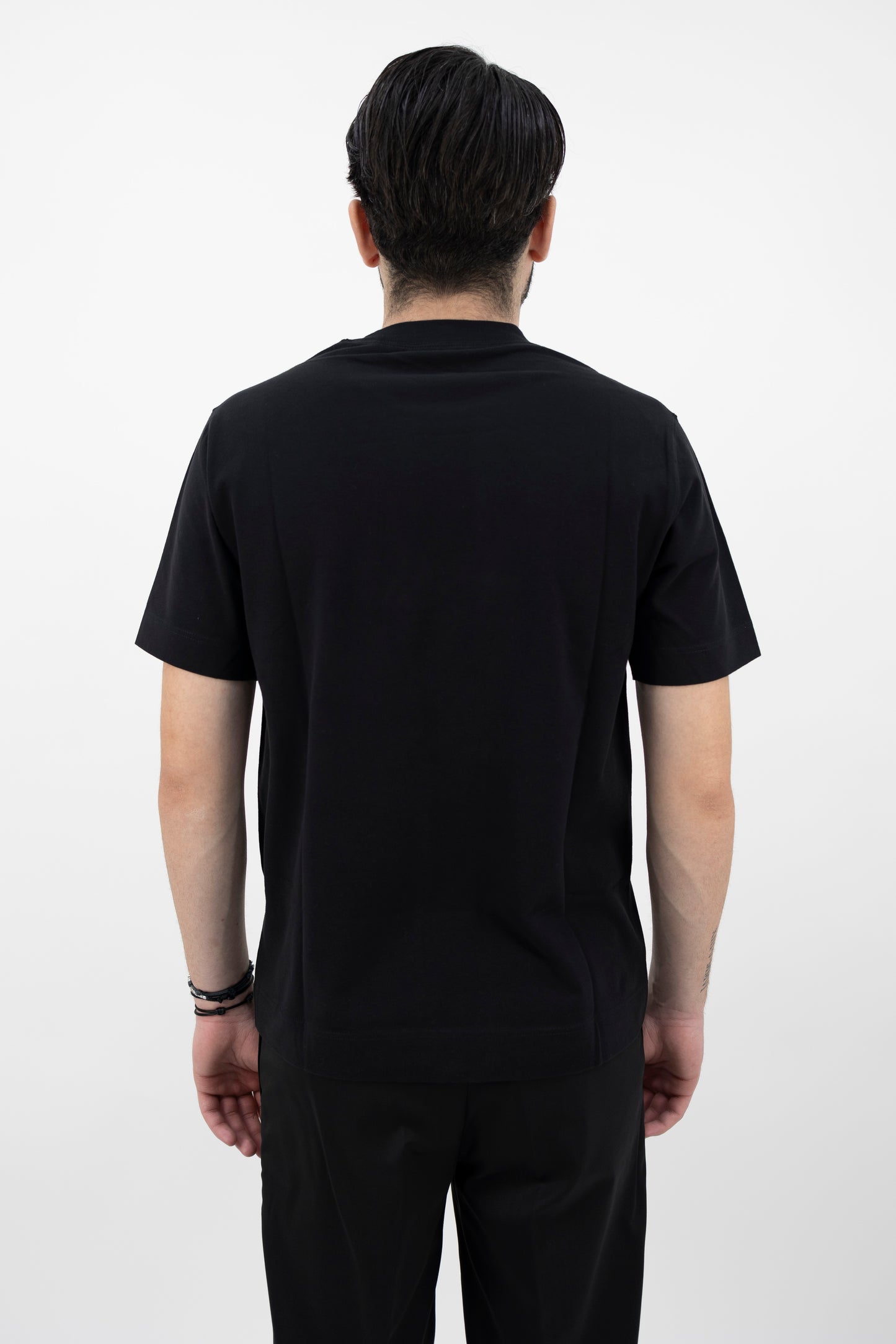 T-shirt in jersey CN4476 NERO  CIRCOLO 1901