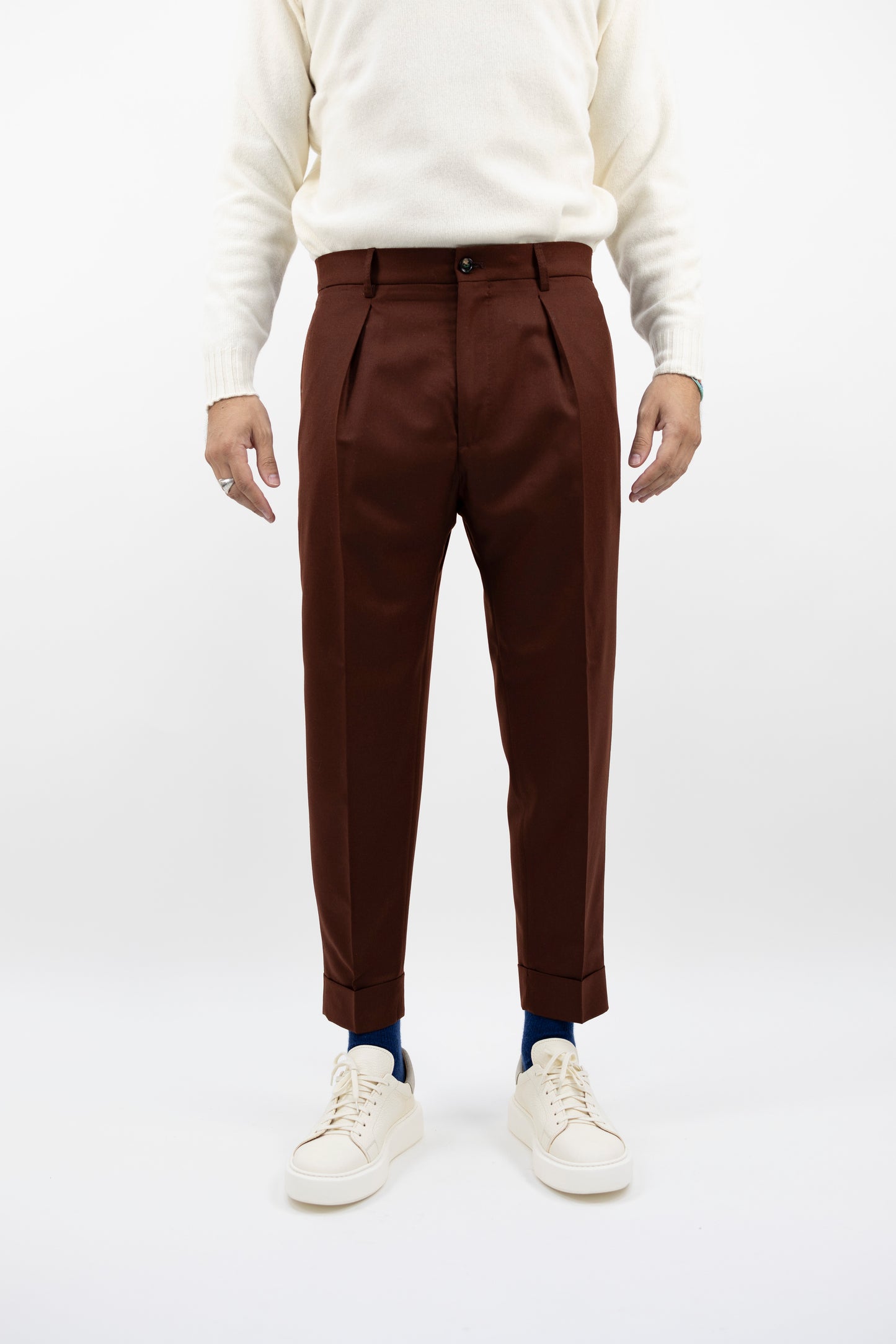 Pantalone CHIAIA red tobacco VB8996 BERWICH