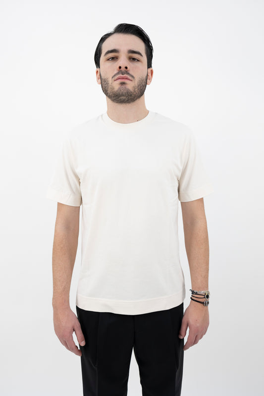 T-shirt in jersey CN4476 OFFWHITE CIRCOLO 1901