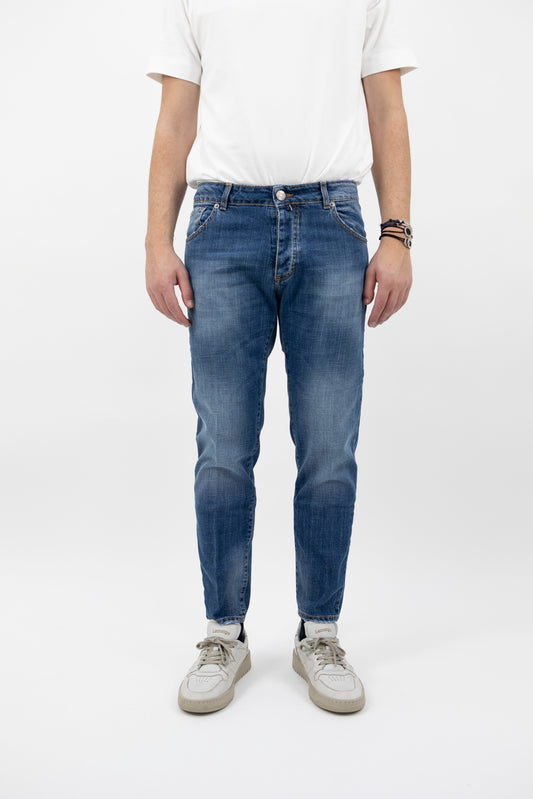 Jeans blu sfumato ANDREAT176/15  vandom