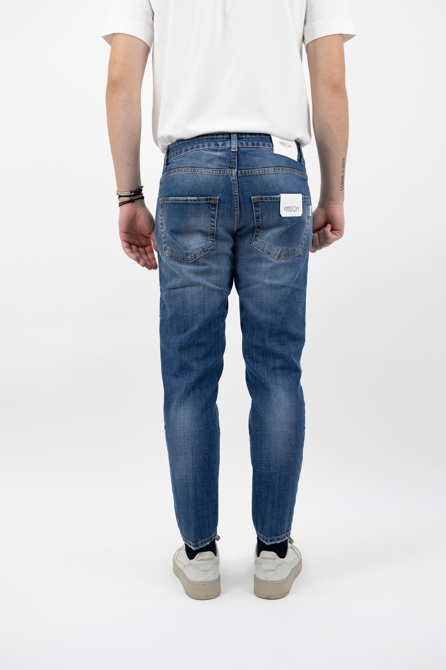 Jeans blu sfumato ANDREAT176/15  vandom