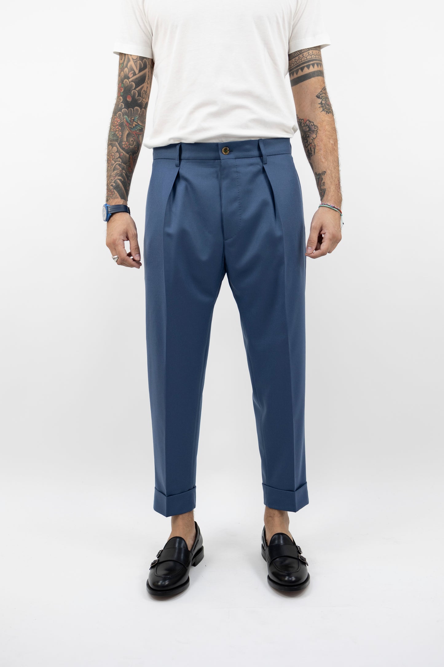 Pantalone CHIAIA indigo VB8996 BERWICH