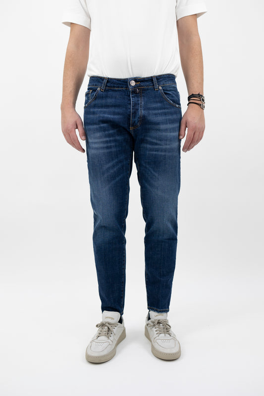 Jeans blu con strappetti ANDREAT176/19  vandom