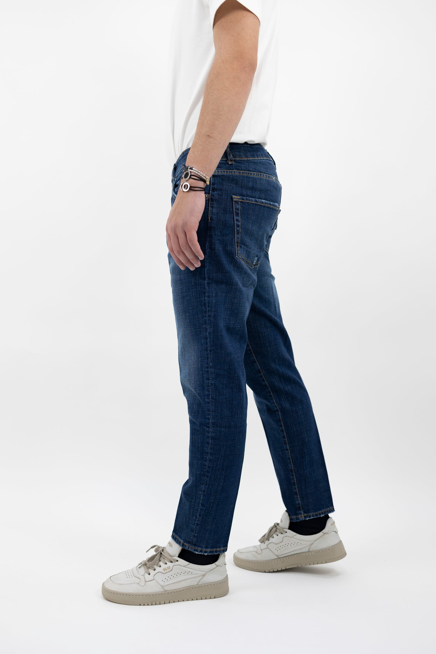 Jeans blu con strappetti ANDREAT176/19  vandom