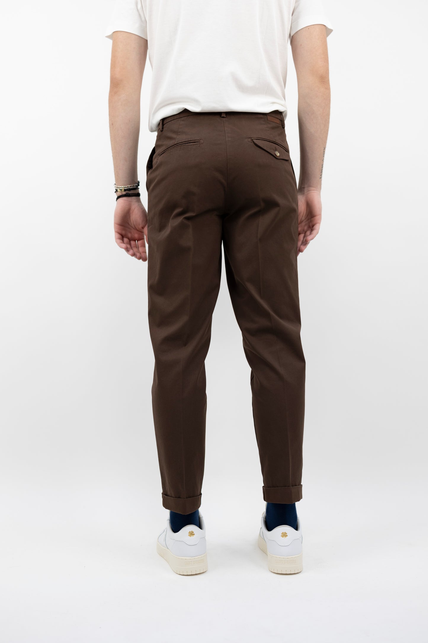 Pantalone marrone PECHINO/2004 BONHEUR