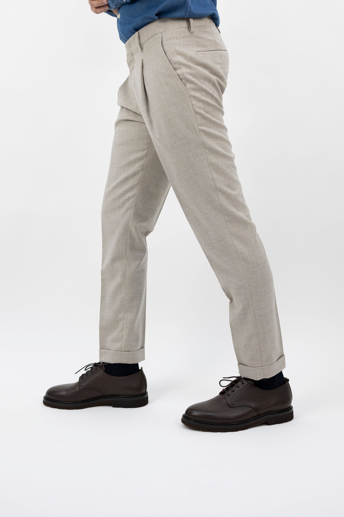 Pantalone beige TIBERIOSQD 424120 023 Quattro decimi BY Briglia