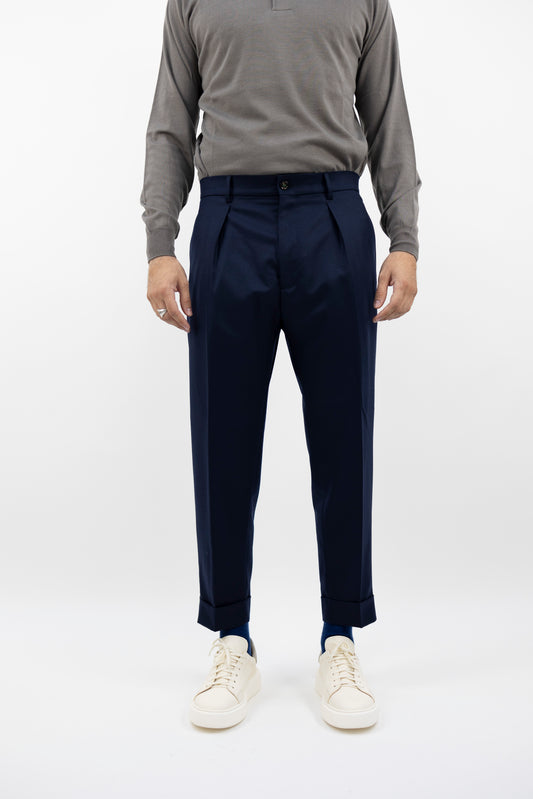 Pantalone CHIAIA Blu navy VB8996BERWICH