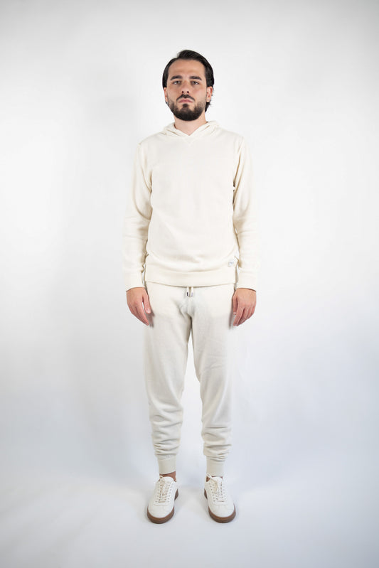 MAGLIA CON CAPPUCCIO IN LANA & CASHMERE DANIELE FIESOLI